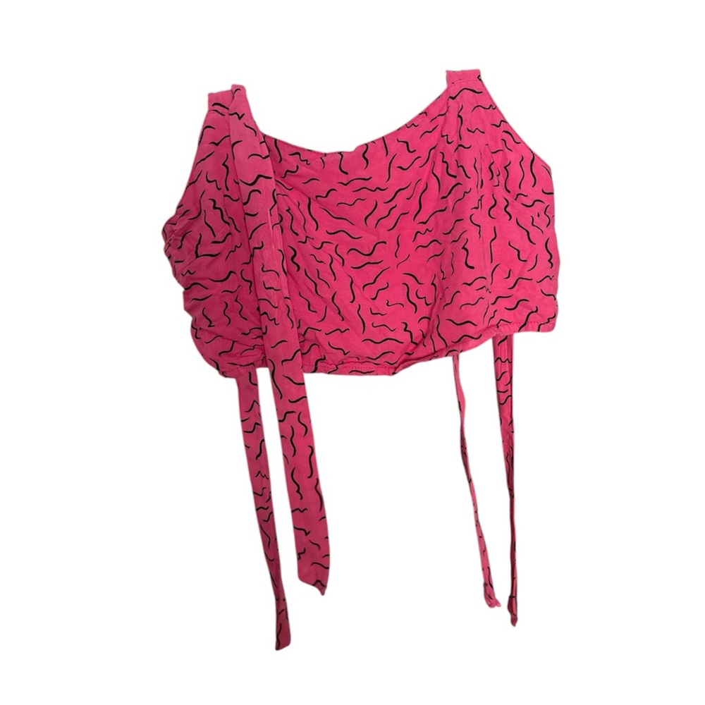 Pink Crop Top
